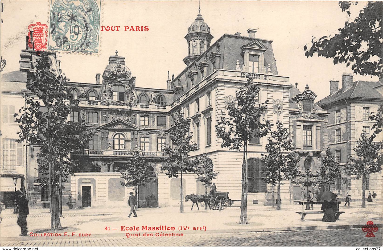 75004-PARIS-TOUT-PARIS- QUAI DES CELESTINS - Arrondissement: 04