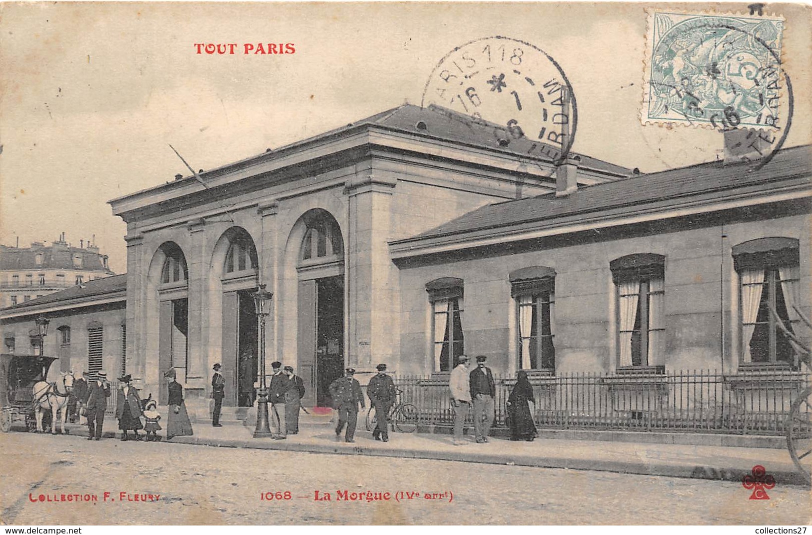 75004-PARIS-TOUT-PARIS- LA MORGUE - Arrondissement: 04