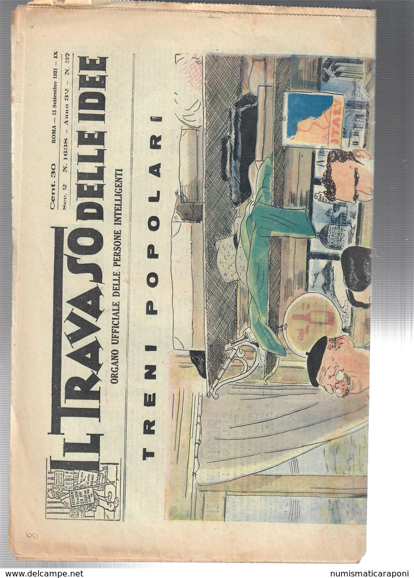 Il Travaso Delle Idee Treni Popolari 13 09 1931 COD Bu.285 - Altri & Non Classificati