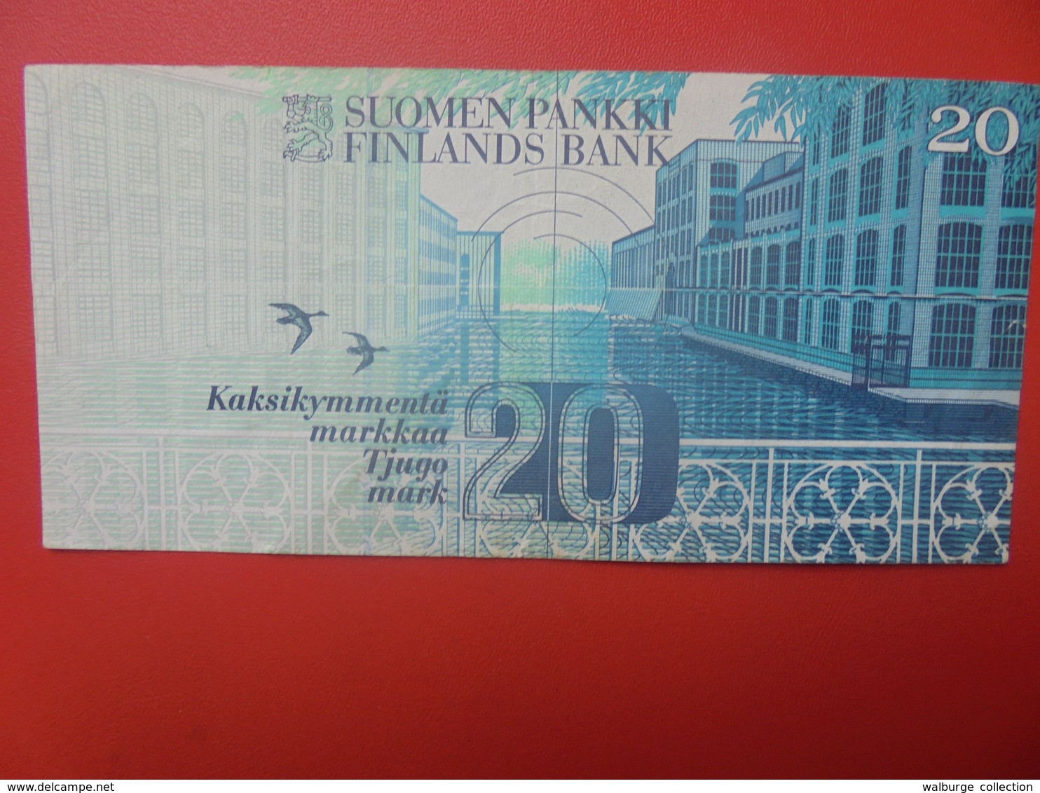 FINLANDE 20 MARKKAA 1993 CIRCULER  (B 11) - Finlandia