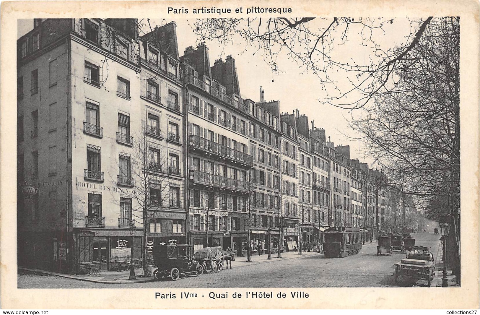 75004-PARIS-QUAI DE L'HÔTEL DE VILLE - Arrondissement: 04