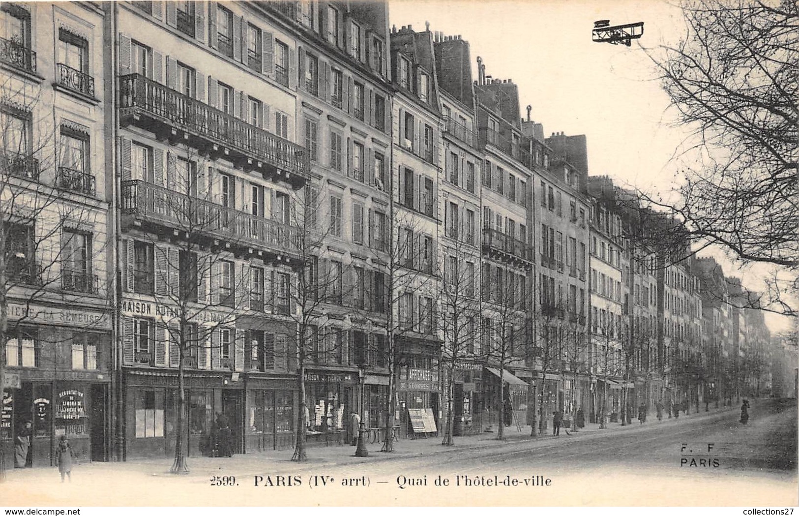 75004-PARIS-QUAI DE L'HÔTEL DE VILLE - Arrondissement: 04