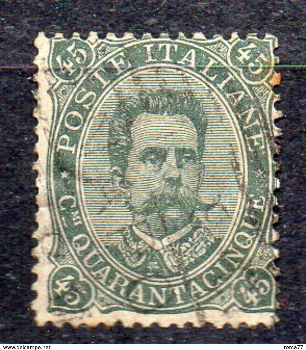 APR1208 - REGNO 1889 , 45 Cent N. 46  Usato (M2200) - Gebraucht