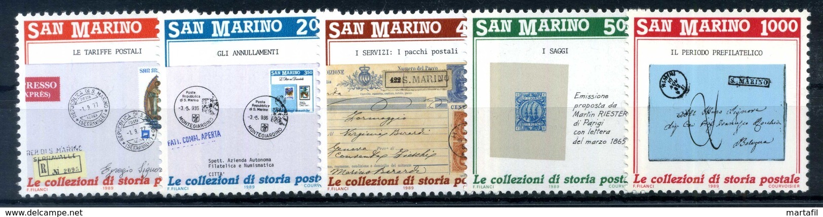 1989 SAN MARINO SET MNH ** - Ongebruikt