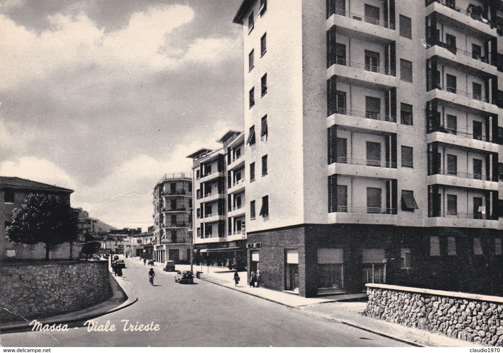 CARTOLINA - MASSA - VIALE TRIESTE - Massa