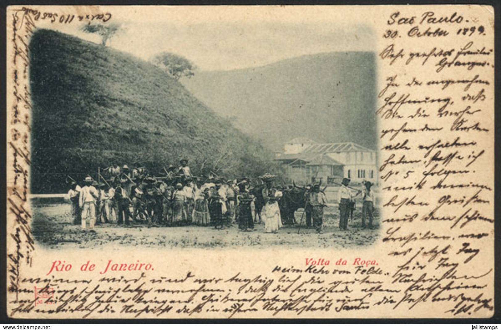 BRAZIL: Group Of Farmers Of Rio De Janeiro, Sent To Coblenz On 8/AU/1899, VF Quality - Autres & Non Classés