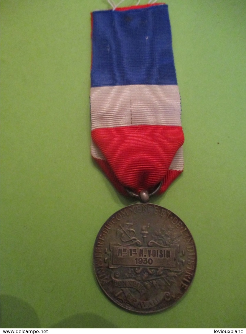 Médaille  Du TRAVAIL Française Ancienne/Ministère Du Commerce Et De L'Industrie/Borrel/ Voisin / 1930       MED325 - Francia