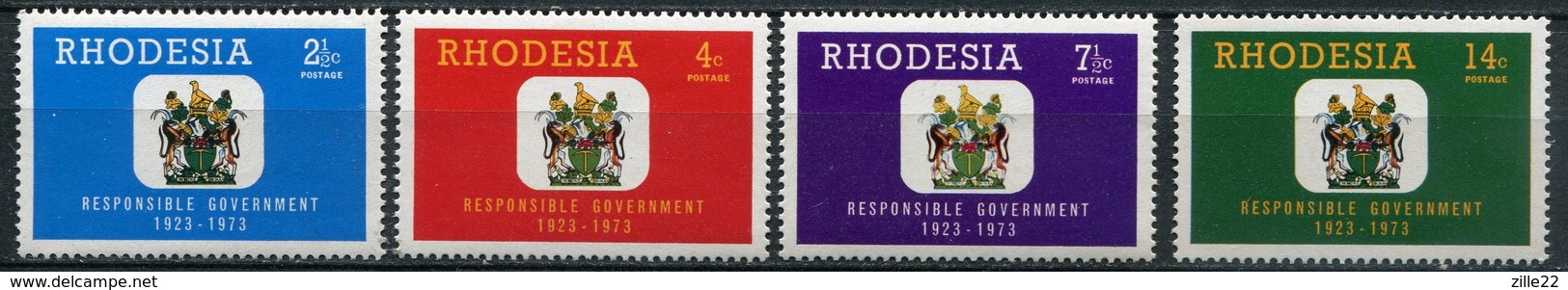 Rhodesien Mi# 135-8 Postfrisch MNH - Heraldic - Rhodésie (1964-1980)