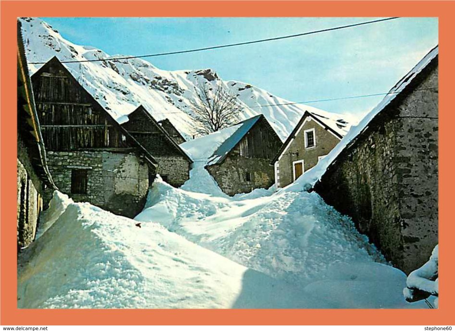 A398 / 181 05 ORCIERES MERLETTE Pittoresque Village De PRAPIC Sous La Neige - Orcieres