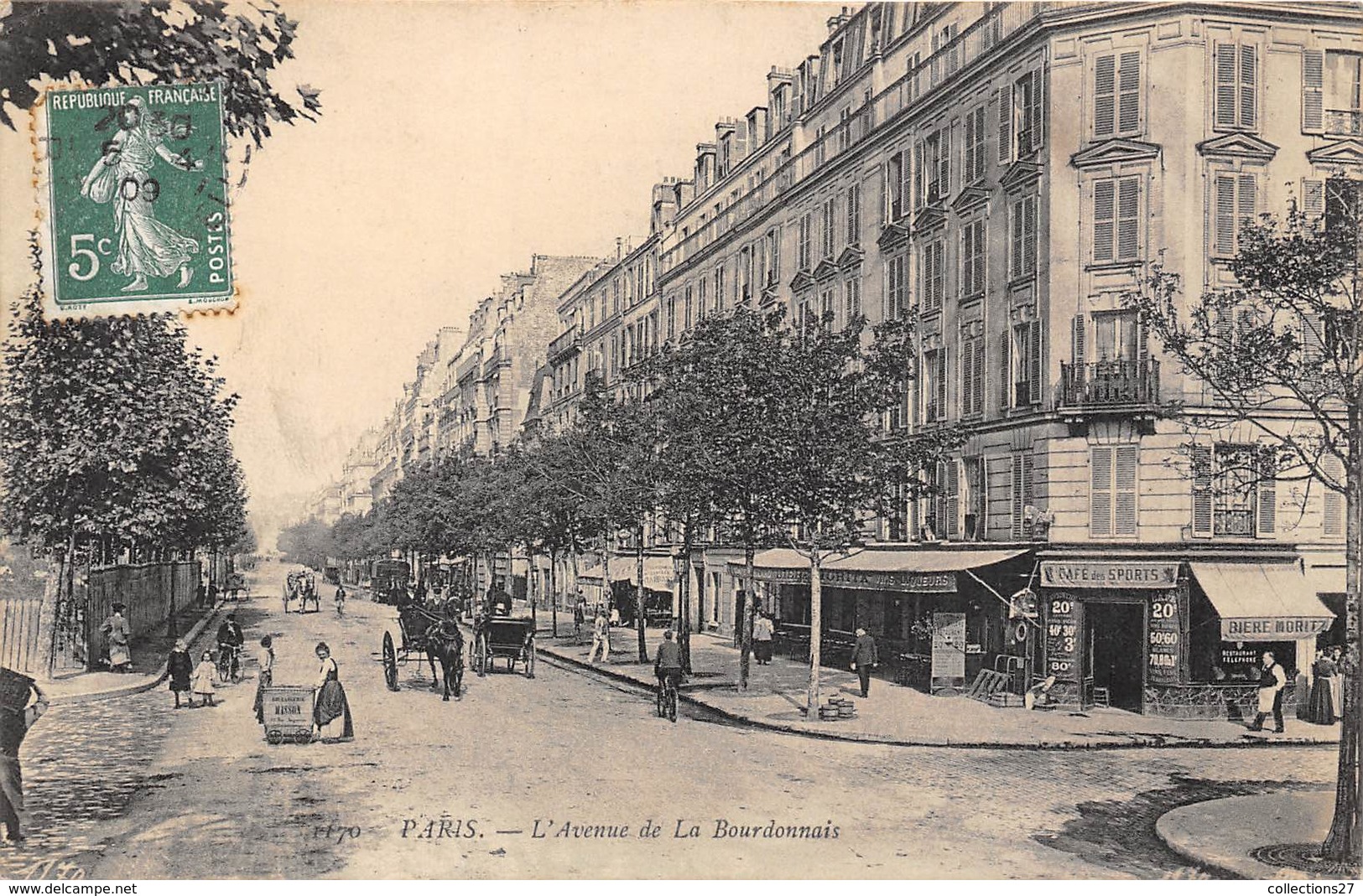 75007-PARIS-L'AVENUE DE LA BOURDONNAIS - Arrondissement: 07