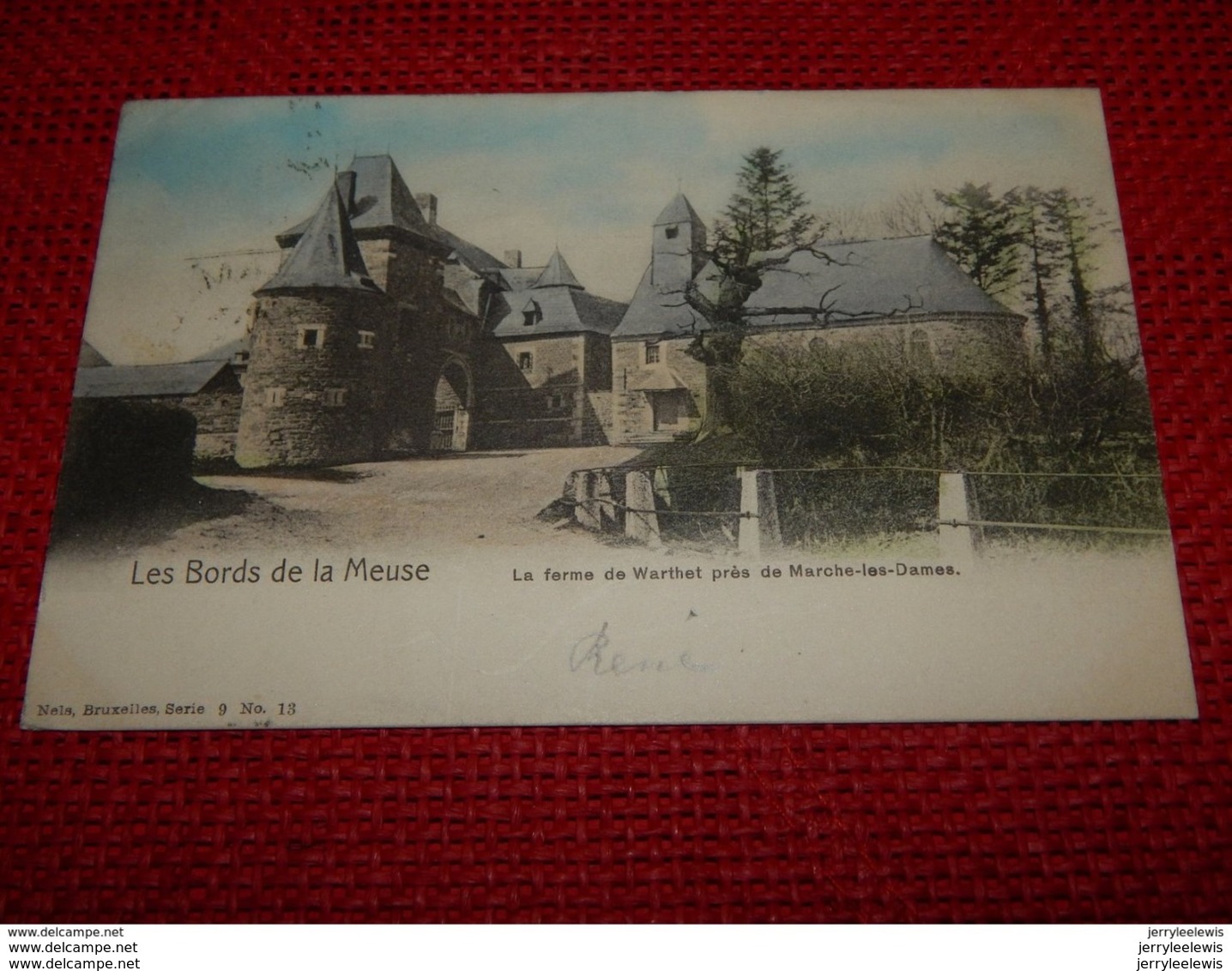 MARCHE-LES-DAMES  - La Ferme De Warthet Près De Marche-les-Dames - Les Bords De La Meuse - 1903 - Walcourt