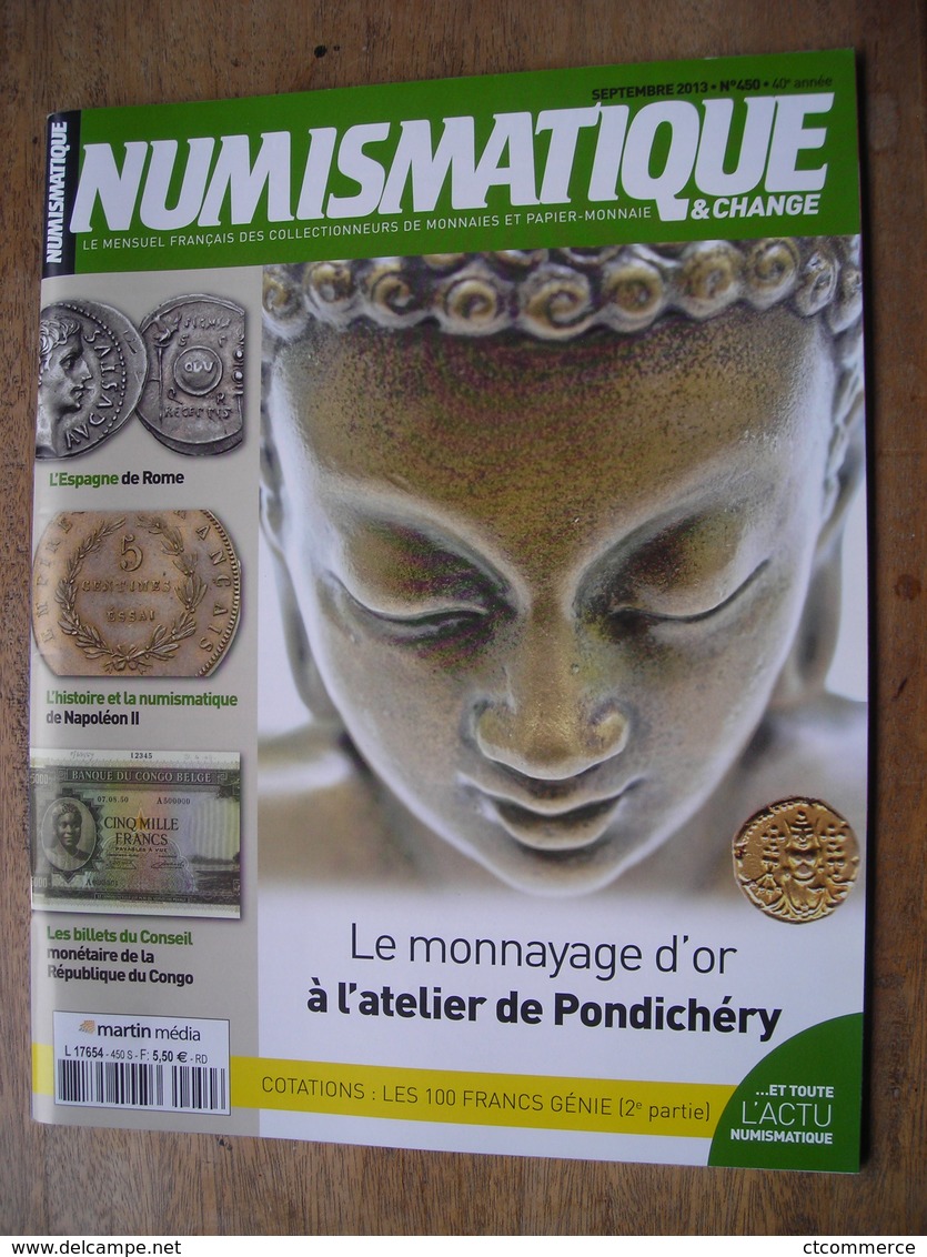 Numismatic & Change N° 450 Septembre 2013 - Français