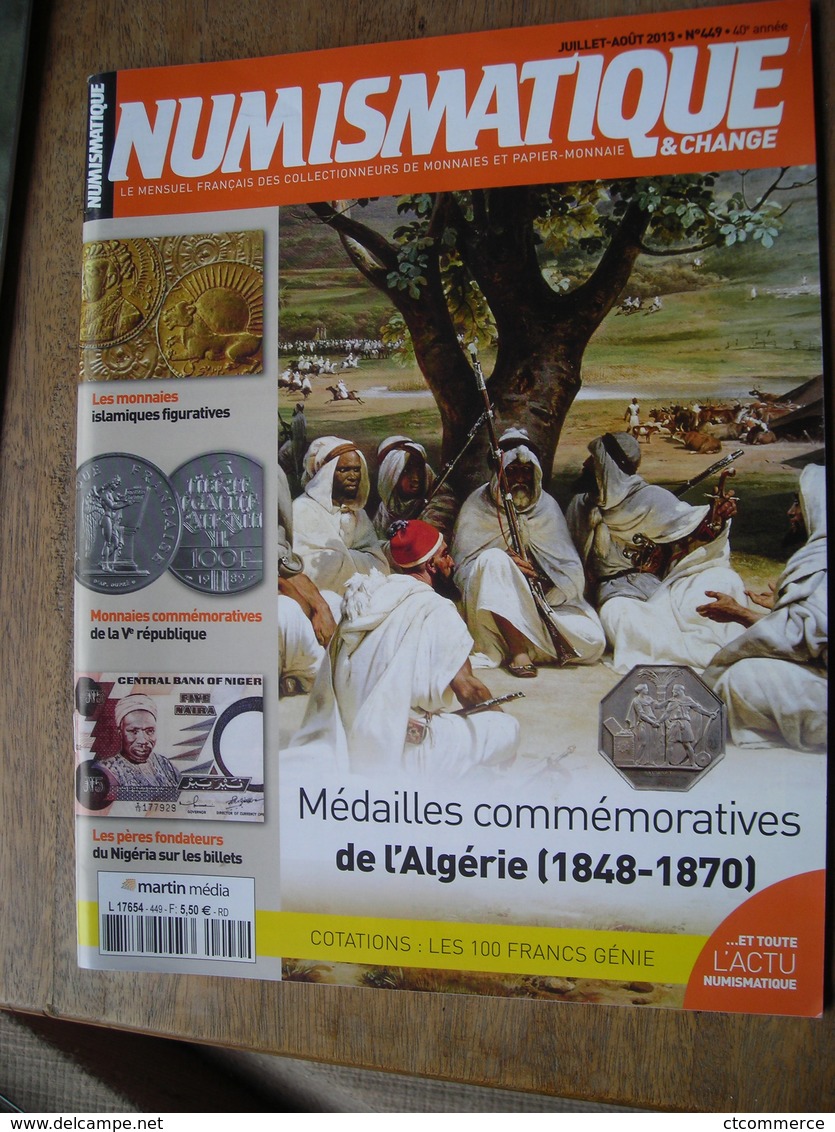 Numismatic & Change N° 449 Juillet-août  2013 - Français