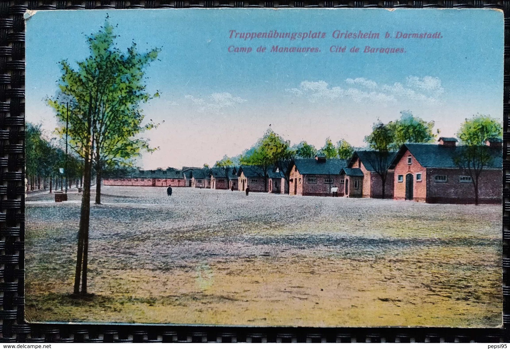 Allemagne - GRIESHEIM B. DARMSTADT Camp De Manœuvres Cité De Baraques (Wilheim Rein) - Griesheim