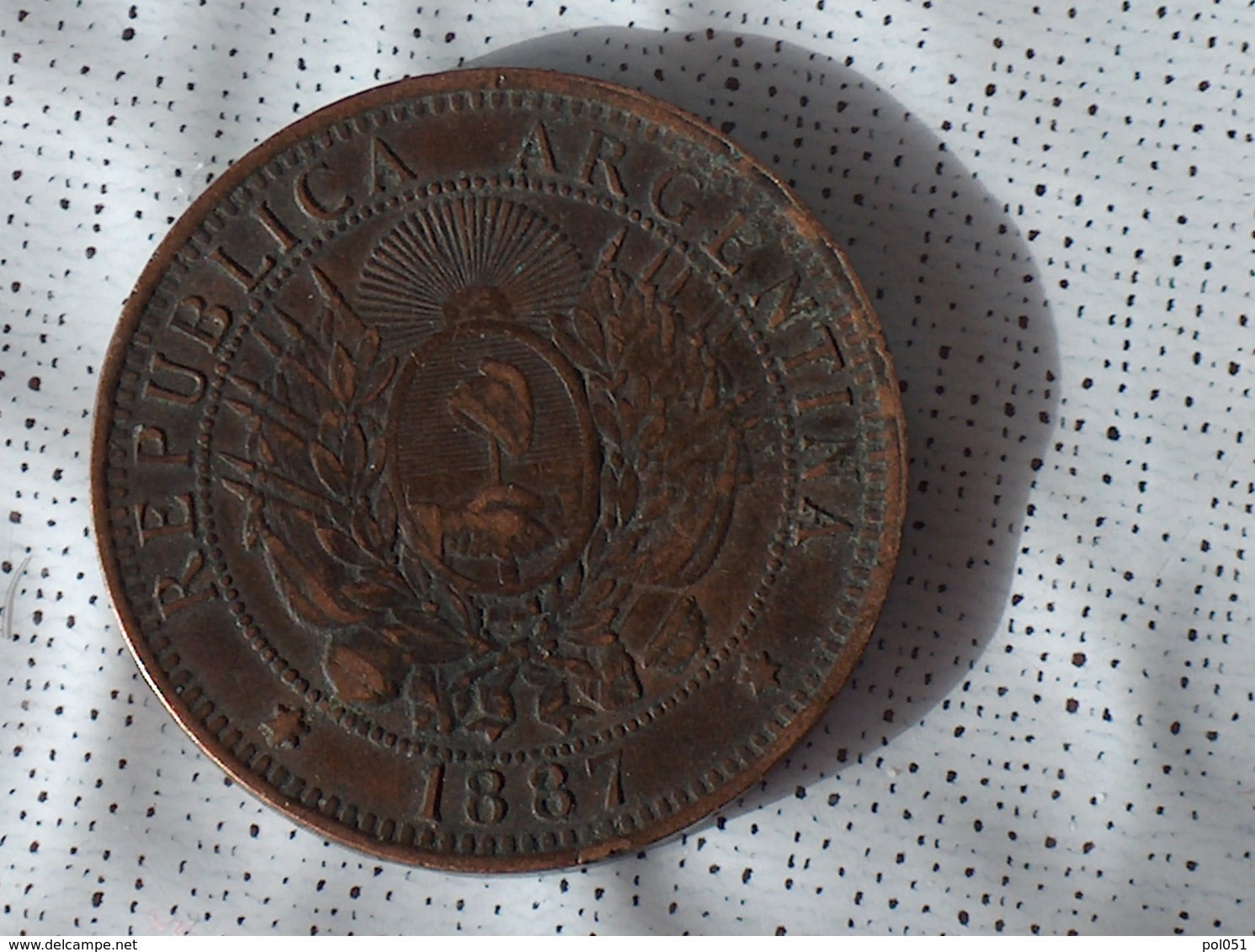 Argentine Dos Centavos 1887 - Argentine