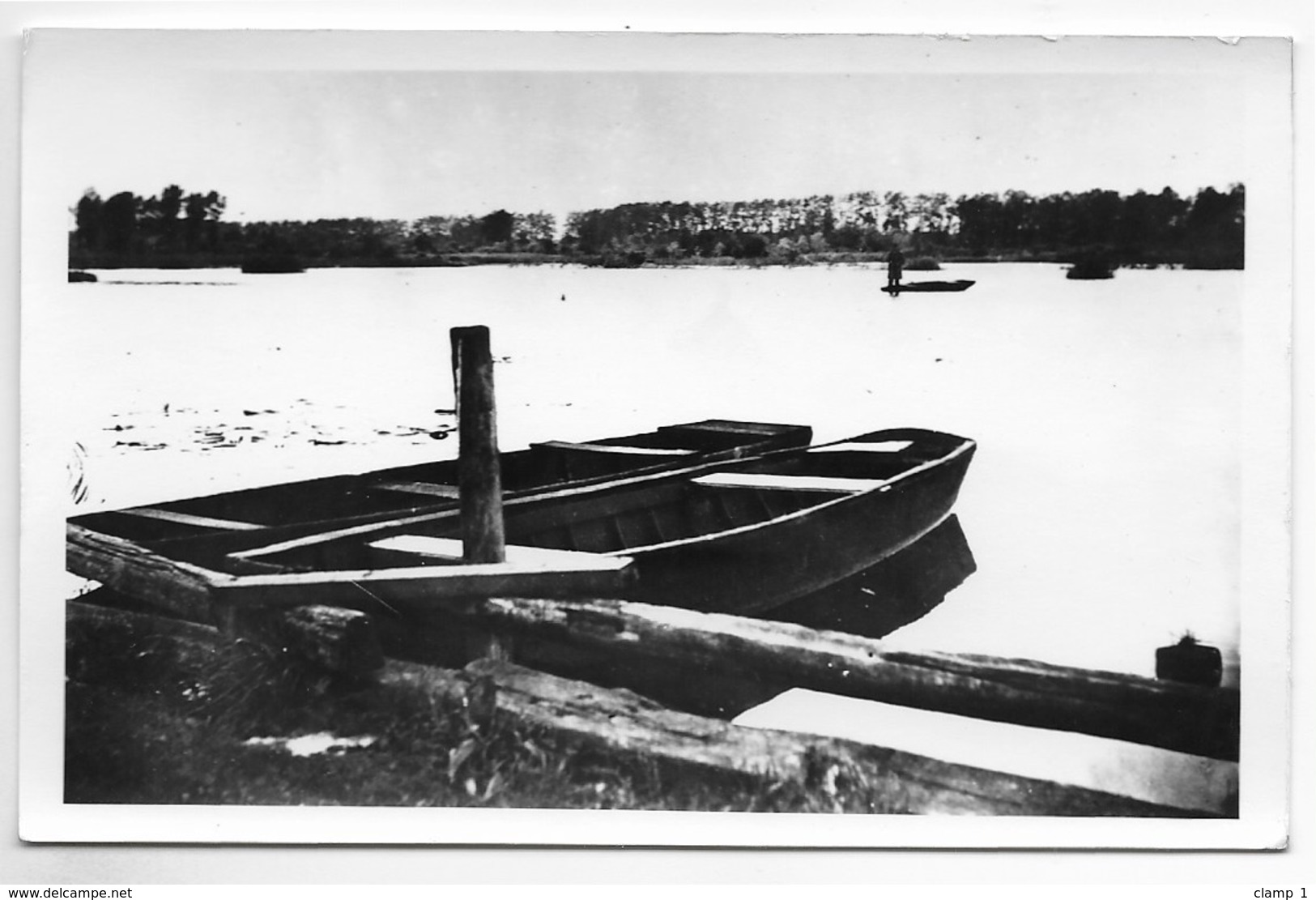 CPA 80 MAREUIL CAUBERT LES ETANGS  **LOT DE 4 CARTES NEUVES ** CHASSE A LA HUTTE ? PECHE ? ** - Autres & Non Classés