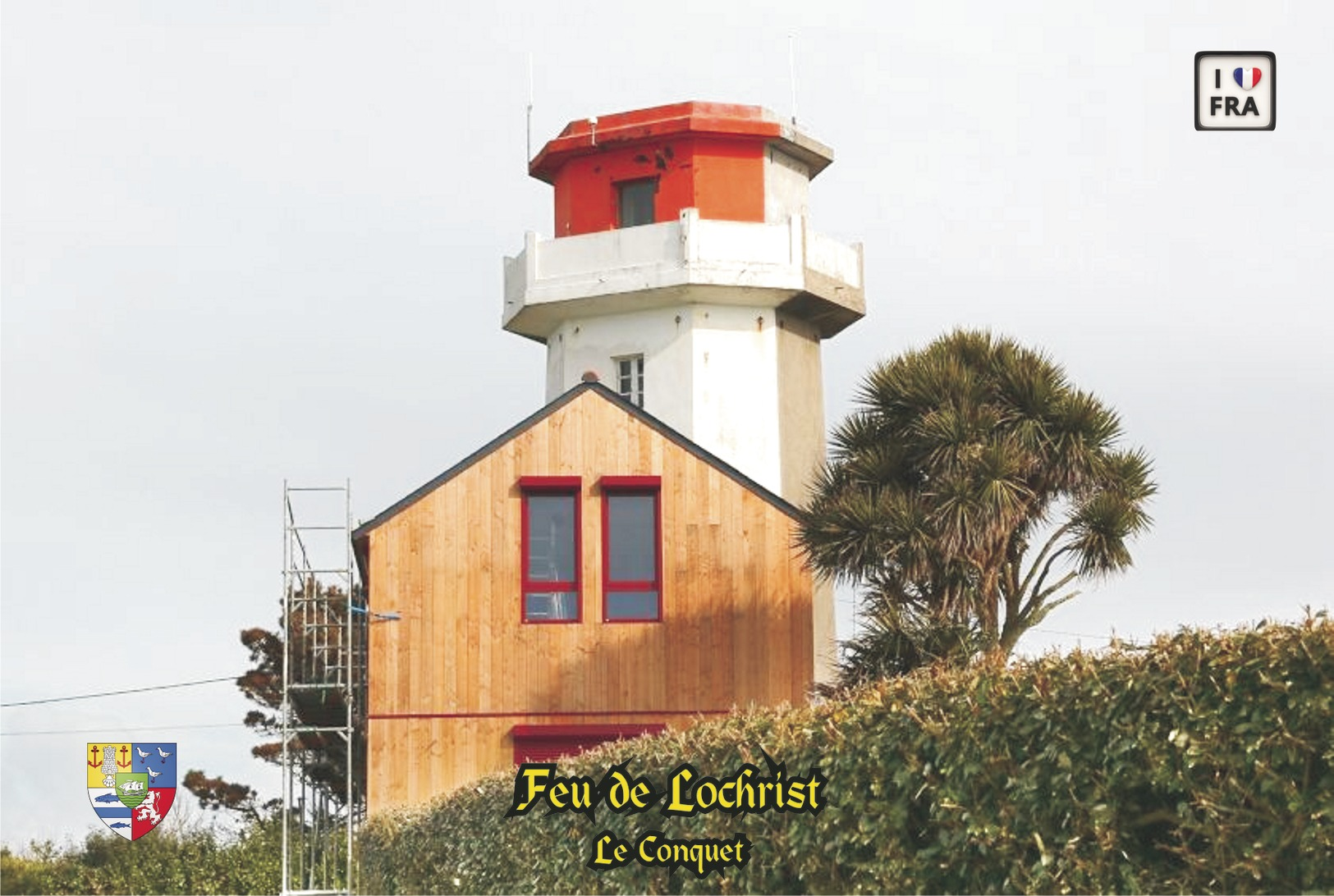 Set 6 Cartes Postales, Phares, Lighthouses Of Europe, France, Le Conquet, Feu De Lochrist - Faros