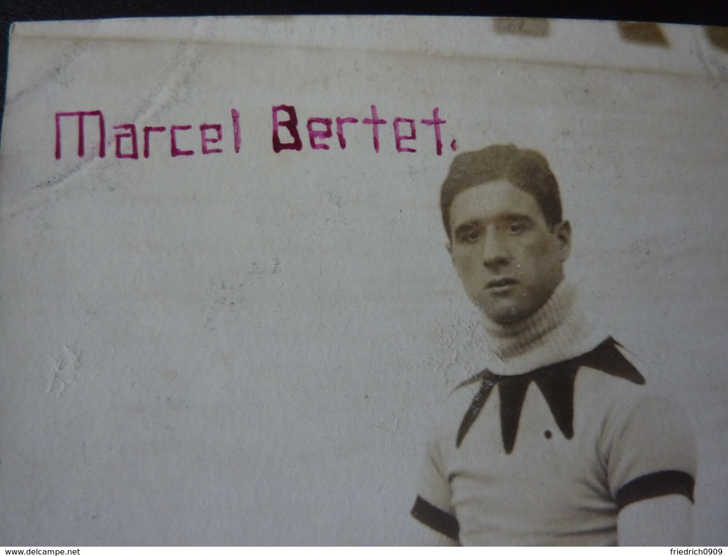 M. Berthet World Record 1907 & 1912 France Radsport Cyclisme Velo Fahrrad - Cycling