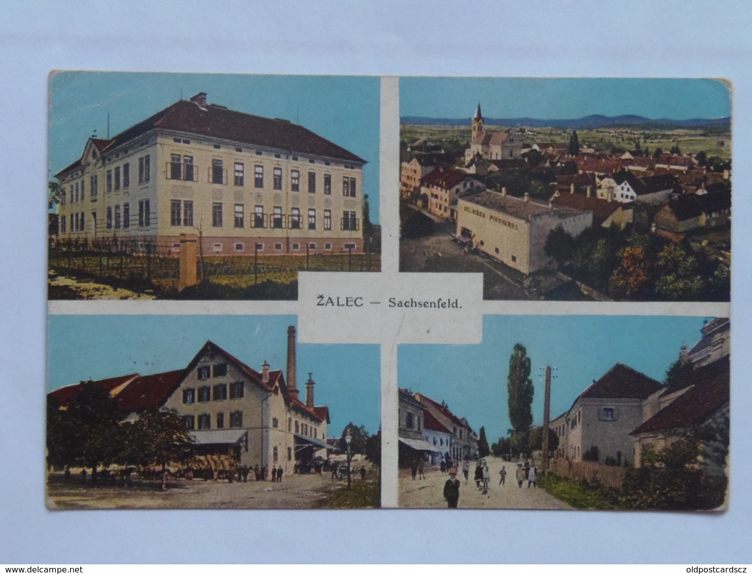 Savinjska 1124 Zalec Sachsenfeld 1910 Pivovarna - Slovenia