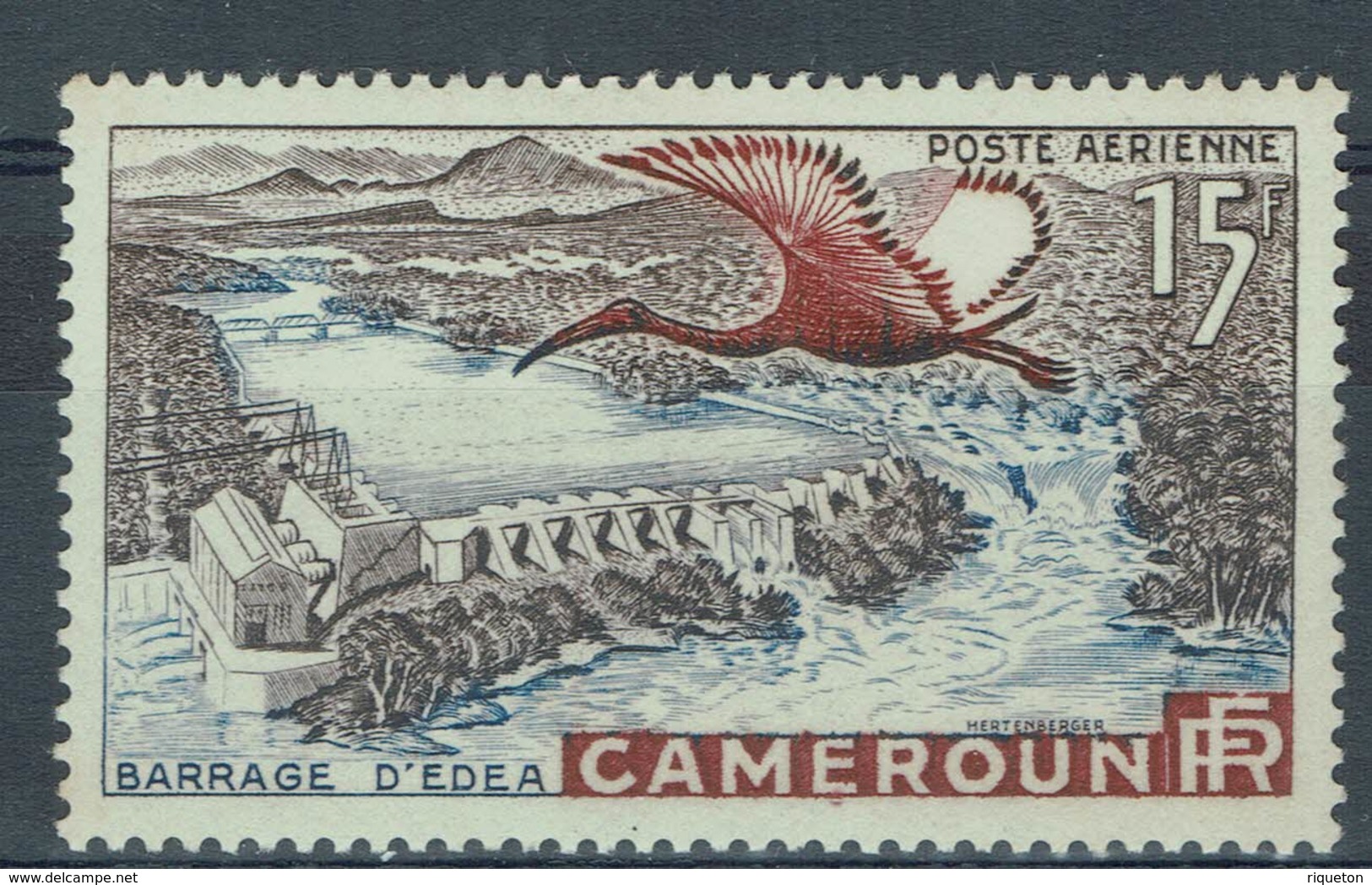 Cameroun - P. Aérienne N° 43 - Neuf - X - Trace Légère - TB - - Posta Aerea