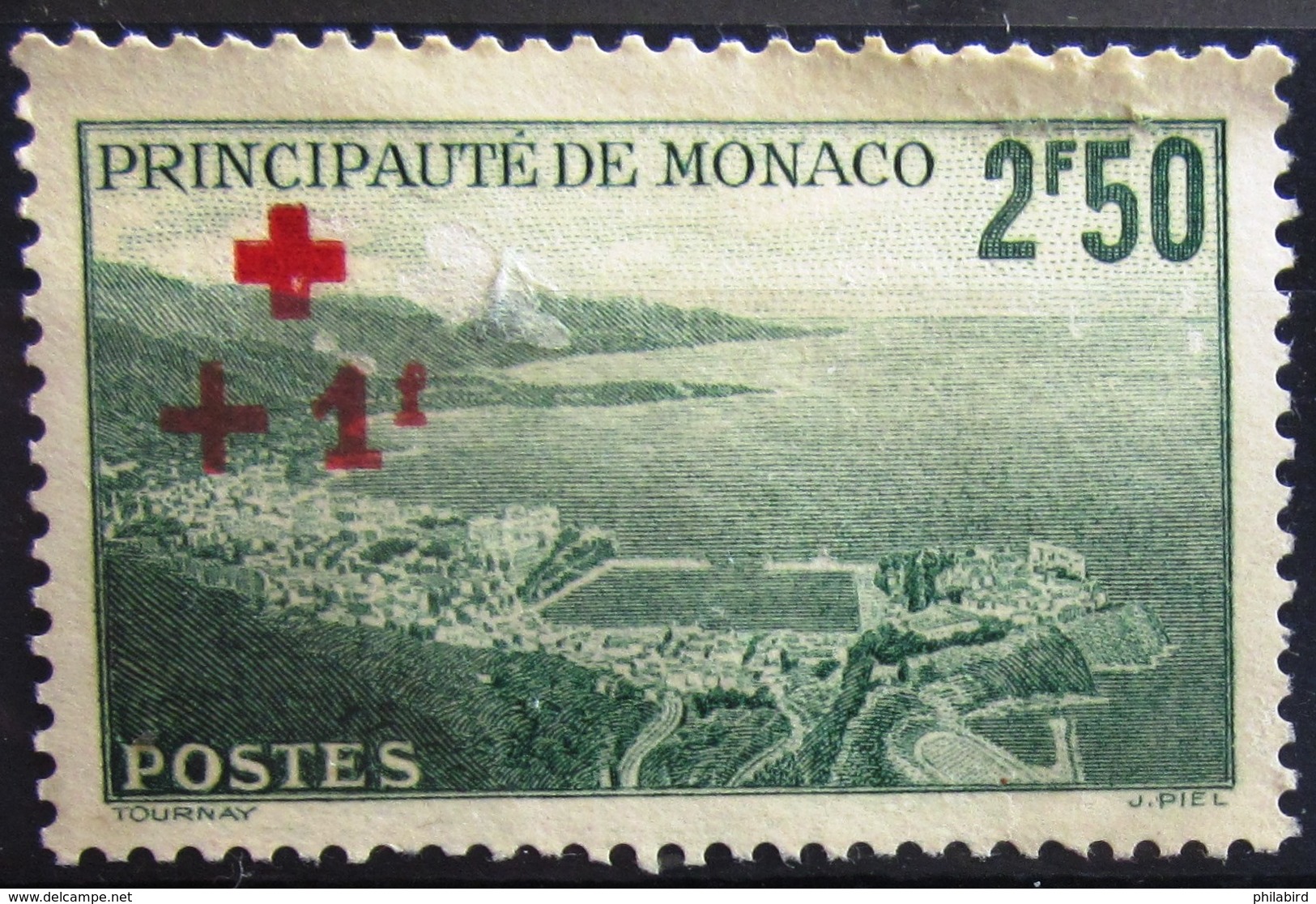 MONACO                               N° 210                          NEUF SANS GOMME - Unused Stamps