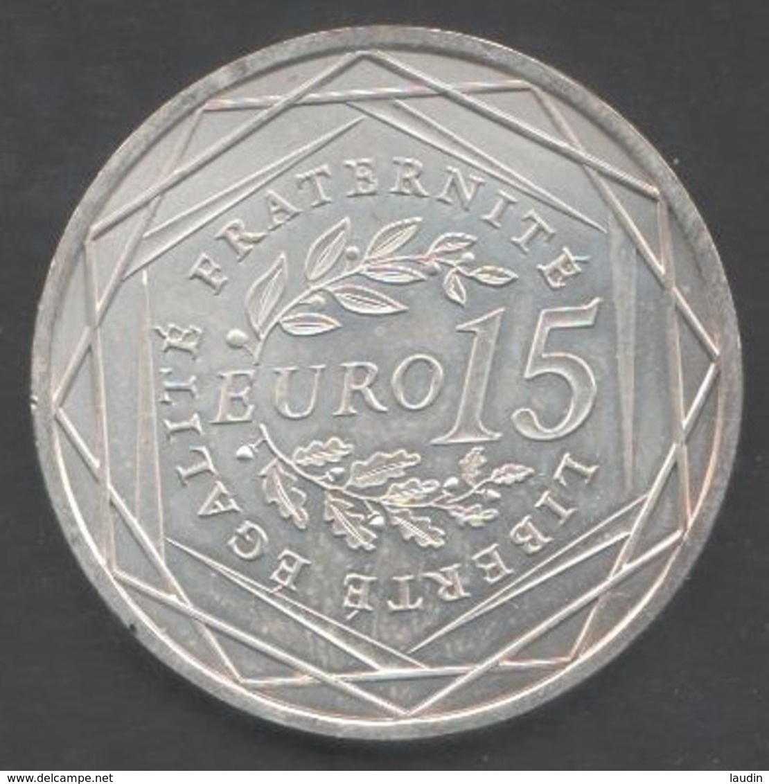 Pièce De 15 Euros Argent 2008 , Port Gratuit - France