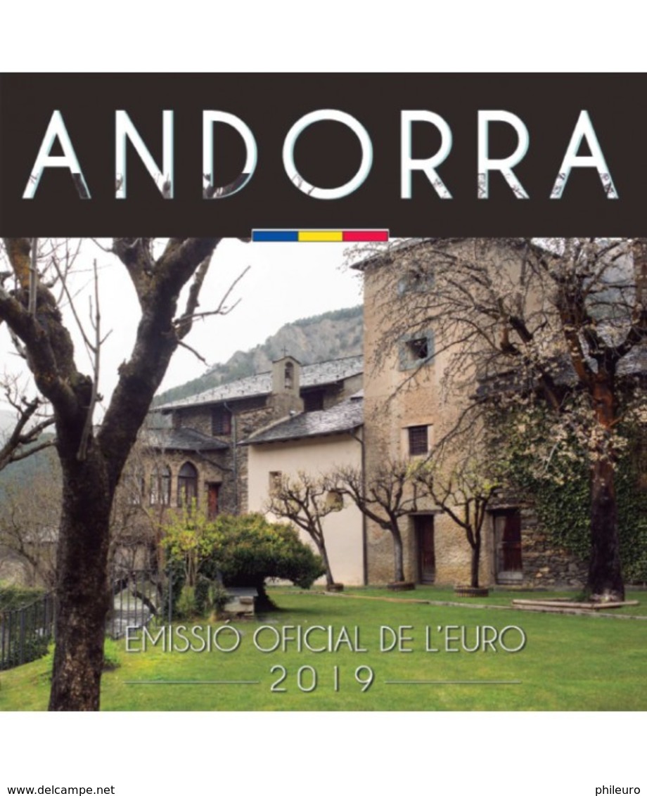 Andorre 2019 : Coffret BU Des 8 Pièces - Disponible En France - Andorre