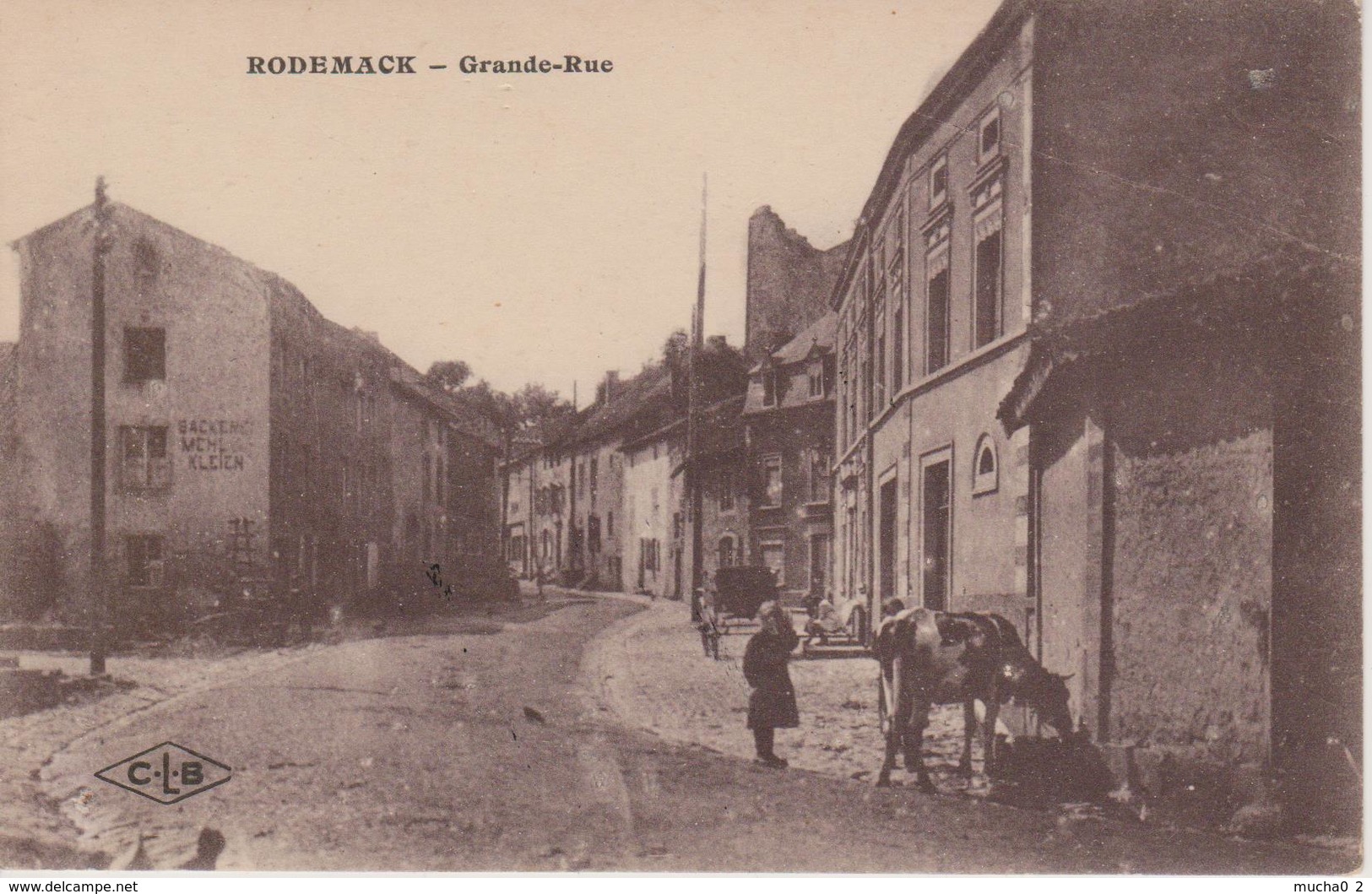 57 - RODEMACK - GRANDE RUE - Other & Unclassified