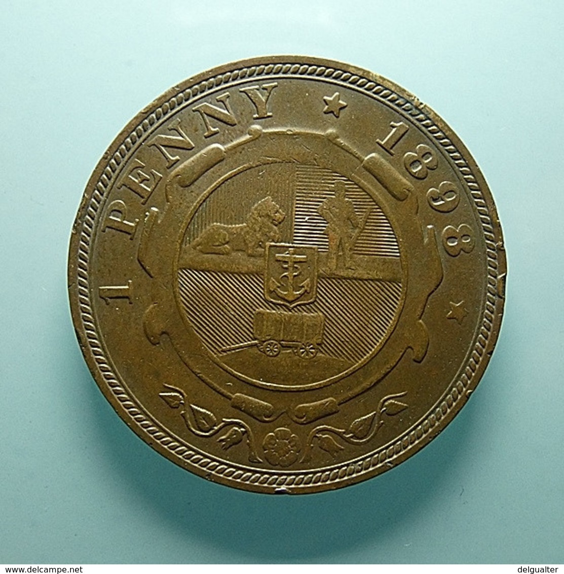 South Africa 1 Penny 1898 - Südafrika