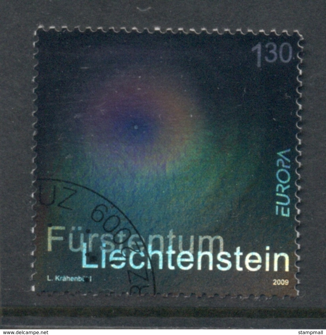 Liechtenstein 2009 Europa Space & Astronomy FU - Used Stamps