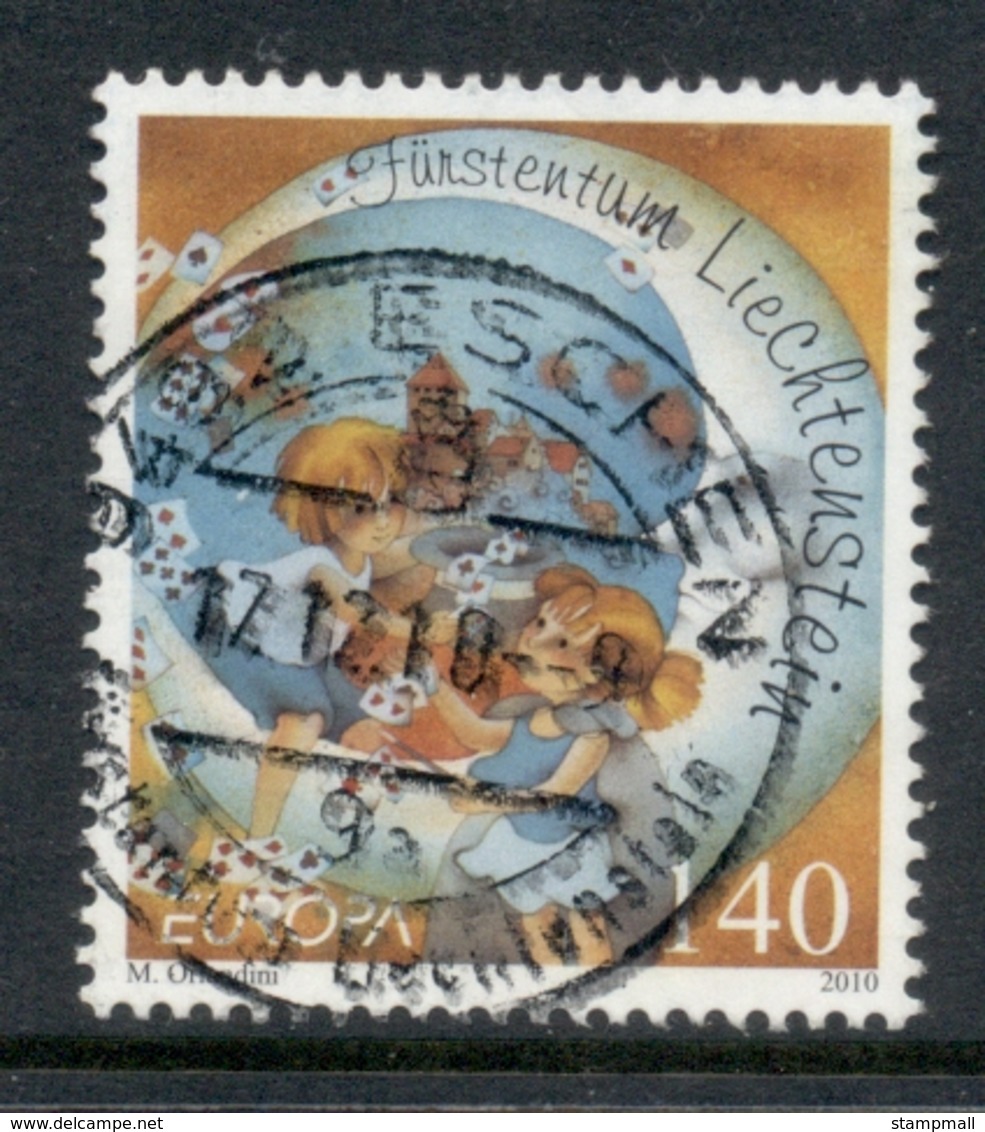 Liechtenstein 2010 Europa Children's Books FU - Used Stamps