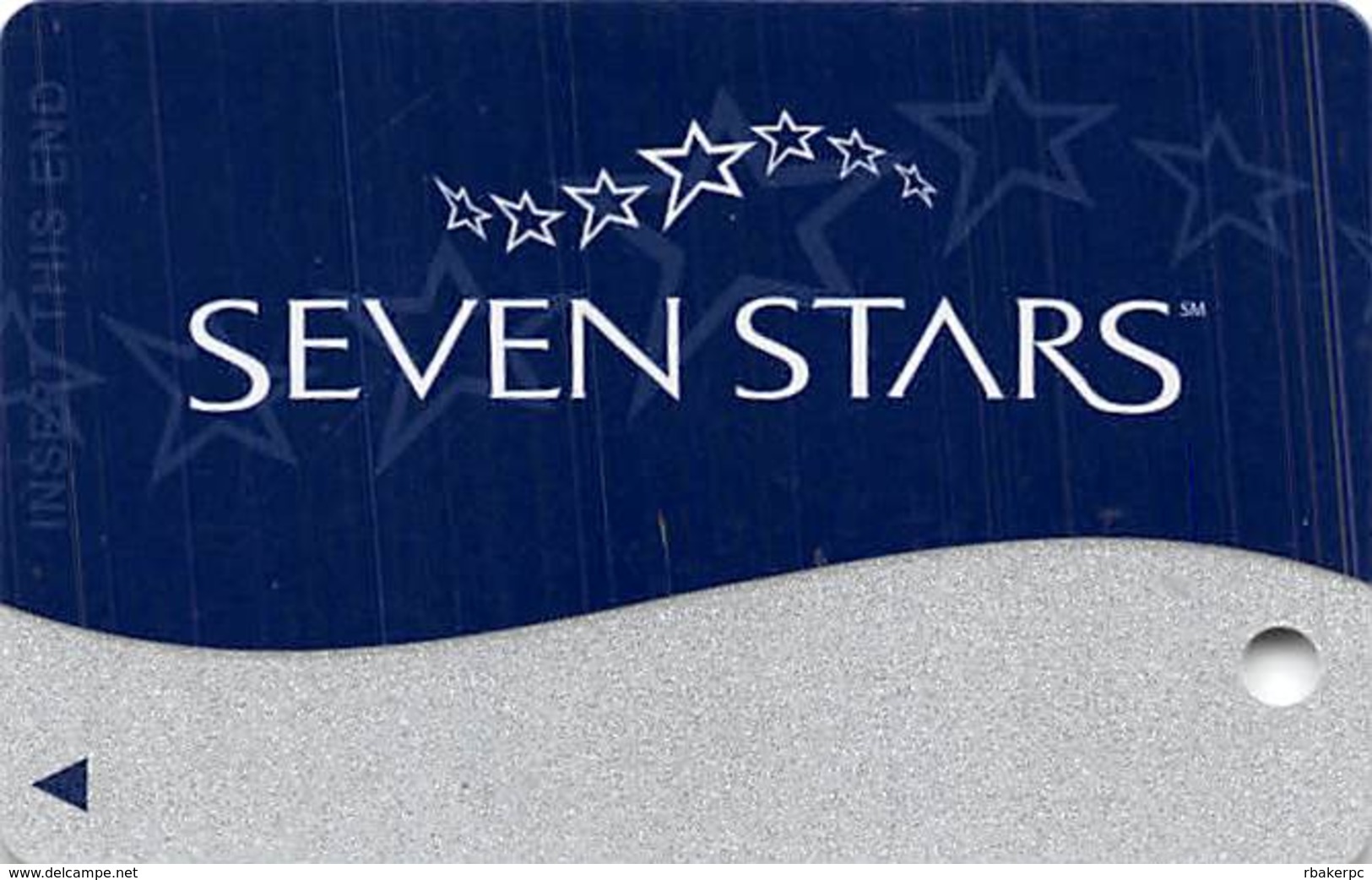 Harrah's Casino Multi-Property - TR Seven Stars Companion Slot Card @2008 / 13 Casinos / BLANK - Casino Cards