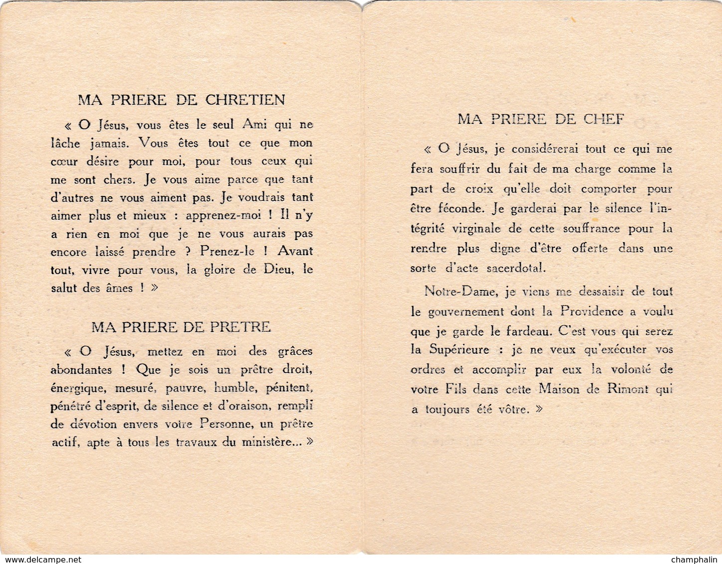 Faire-part De Décès - Mémento - Chanoine Jean Merle - Autun, Rimont, Le Creusot (71) - 7 Octobre 1956 - Décès