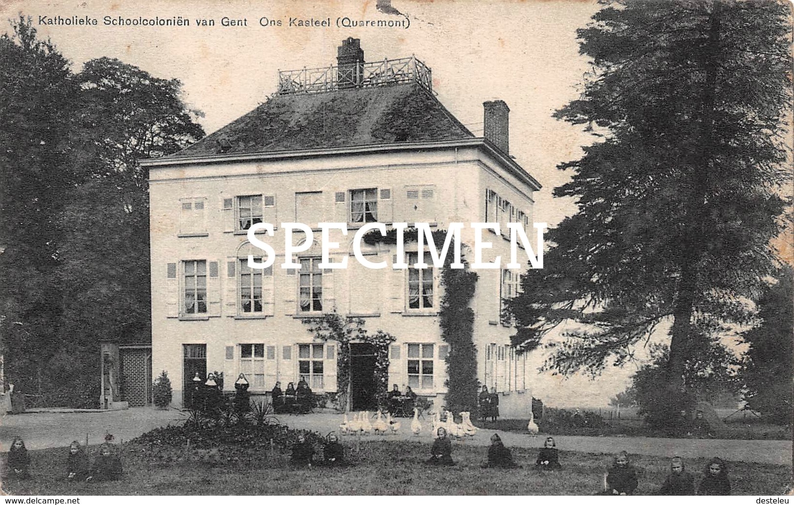 Katholieke Schoolcoloniën Van Gent - Ons Kasteel - Quaremont - Kwaremont - Kluisbergen