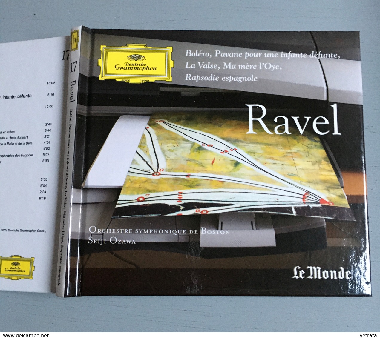 Ravel : Boléro/Pavane .../La Valse/Ma Mère L'Oye/Rapsodie Espagnole. Orchestre Symphonique De Boston, S. Ozawa. (Grammop - Classique