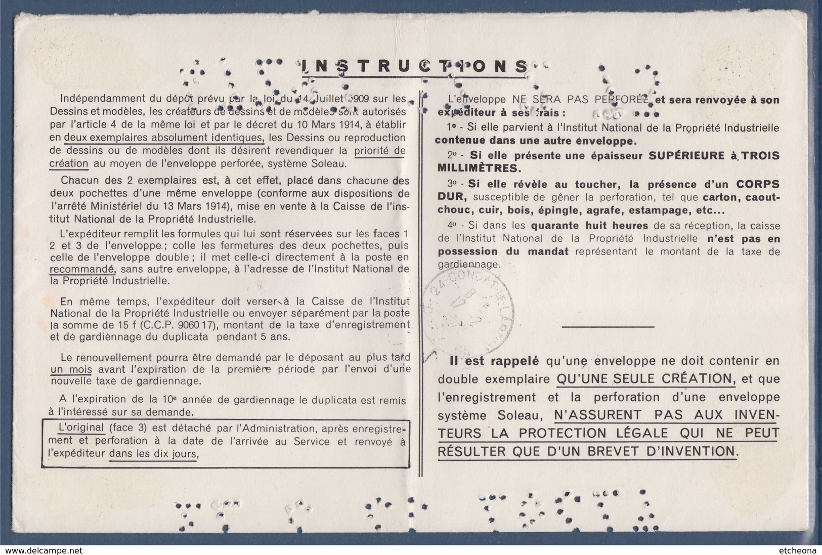 = Pli Recommandé Institut Propriété Industrielle 1672 1691 1702 1703 Paris 16.2.73 - Cartas & Documentos