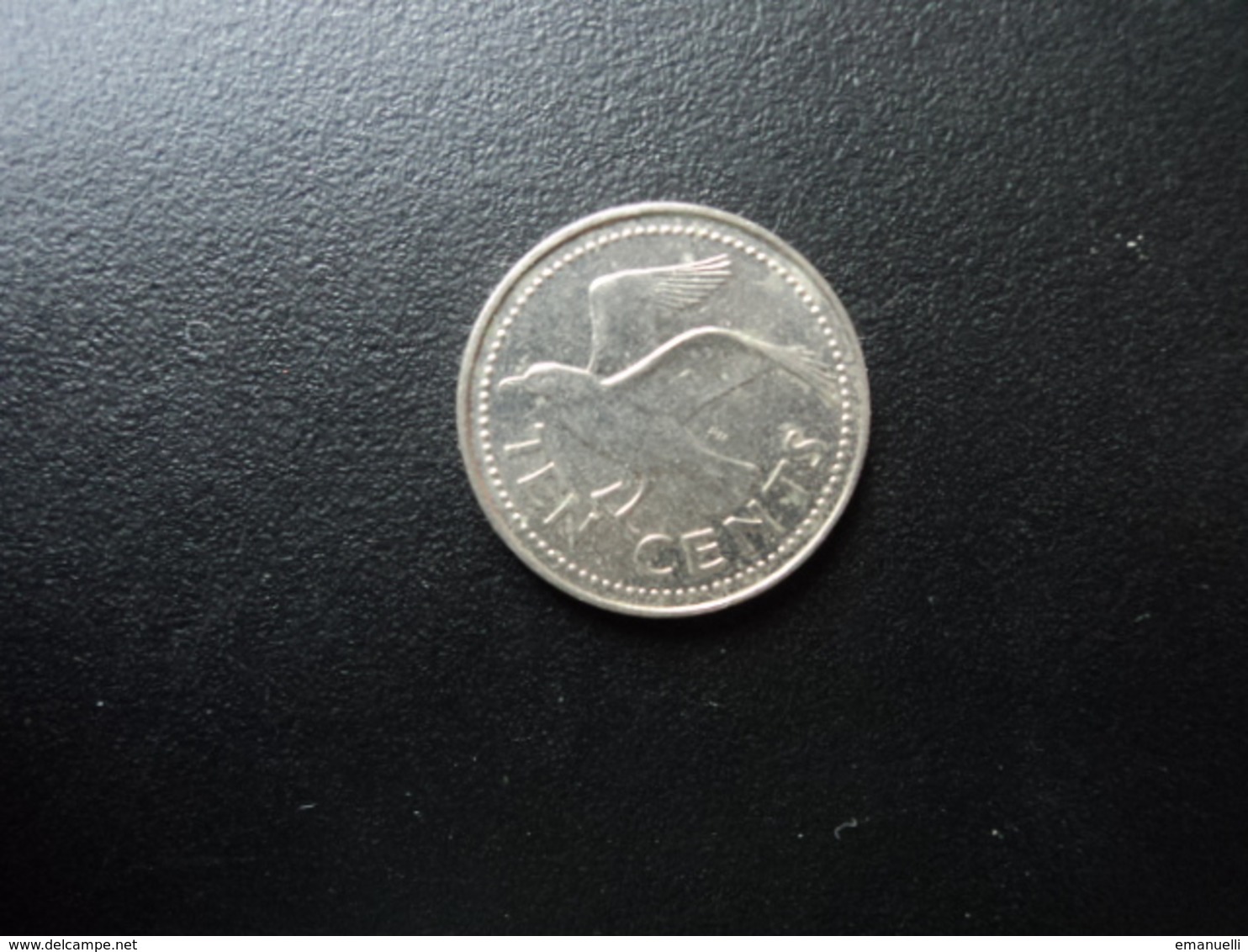 BARBADES : 10 CENTS   2001 *    KM 12     SUP - Barbados (Barbuda)