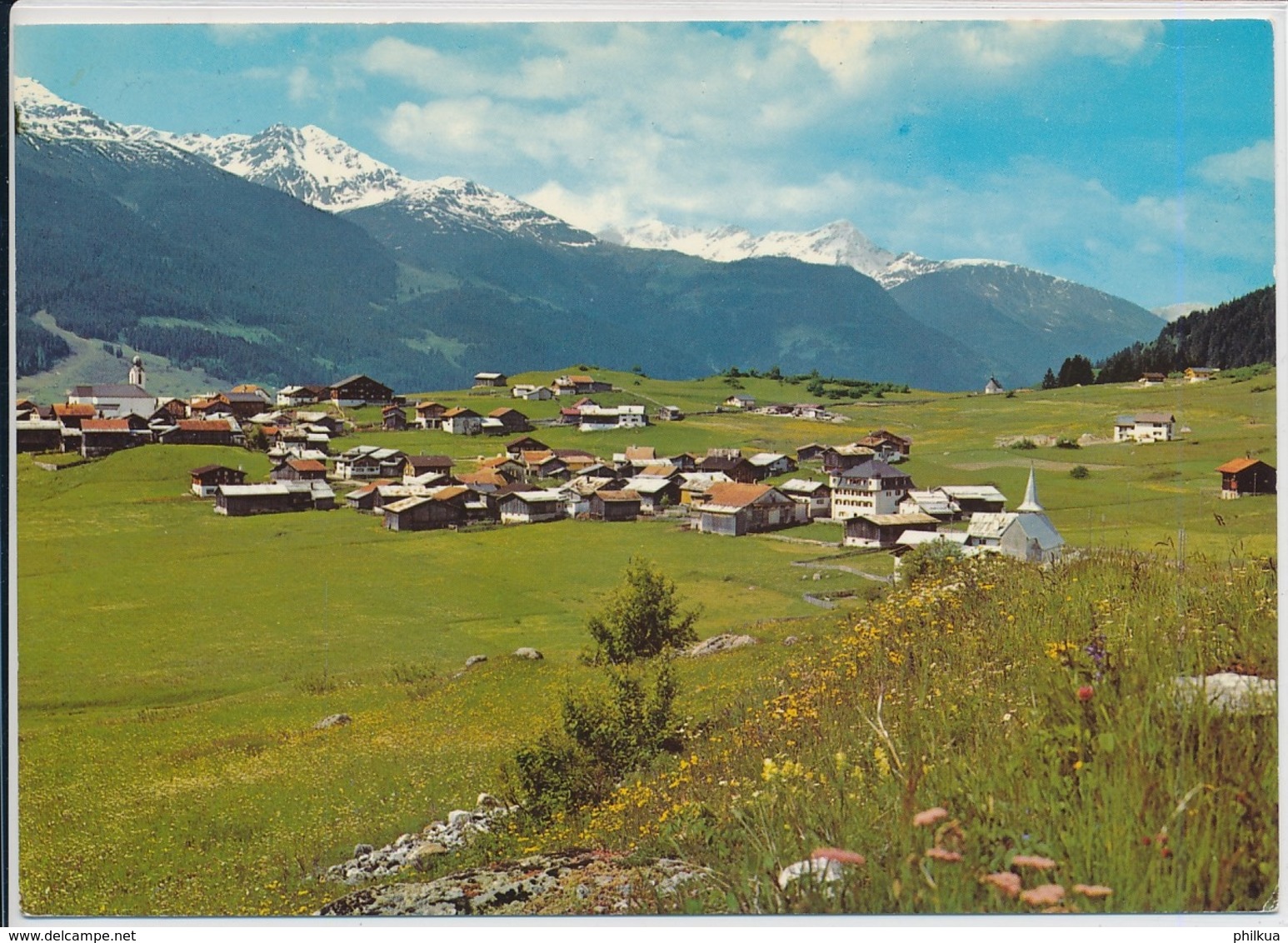 Breil / Brigels - Foto Jules Geiger Flims Waldhaus - Gealufen Brigels Nach Dornach - Breil/Brigels