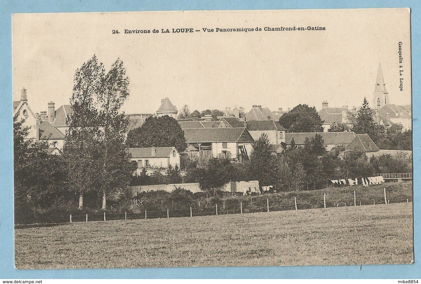 BA0395  CPA  Environs De LA LOUPE   (Eure Et Loir)  Vue Panoramique De CHAMFRONDen-GATINE   ++++++ - Autres & Non Classés