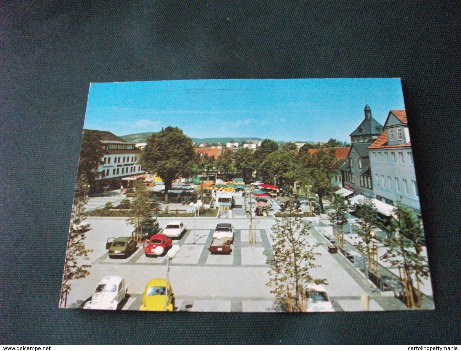 AUTO CAR VOITURES COCHE MAGGIOLINO SALZGITTER BAD MARKTPLATZ  GERMANIA - Turismo