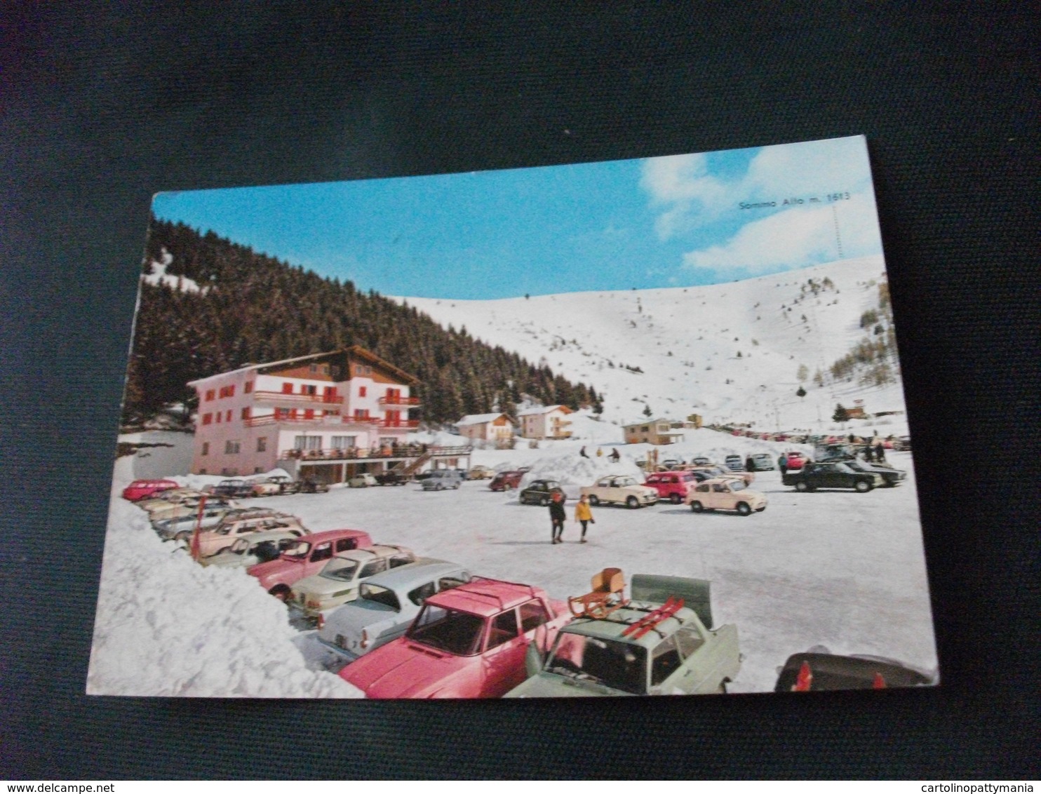 AUTO CAR VOITURES COCHE ALBERGO SORREGHINA CONCA D'ORO FOLGARIA FONDO GRANDE TRENTO - Turismo