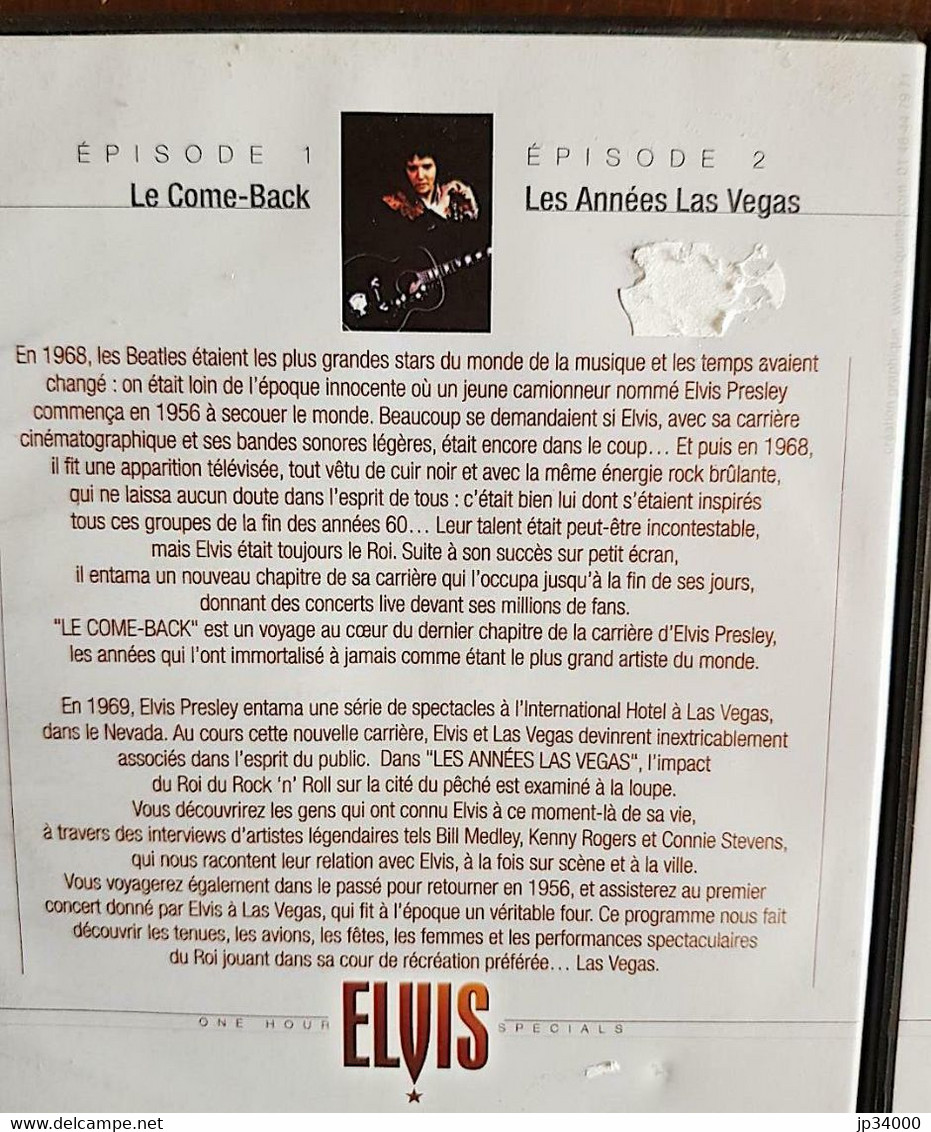 ELVIS PRESLEY: LOT DE 4 DVD Musicaux. Etat Comme Neuf - DVD Musicali