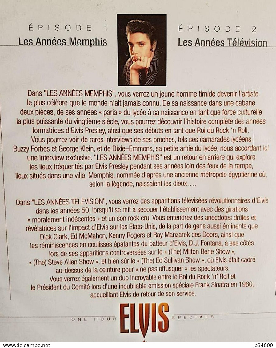 ELVIS PRESLEY: LOT DE 4 DVD Musicaux. Etat Comme Neuf - DVD Musicali