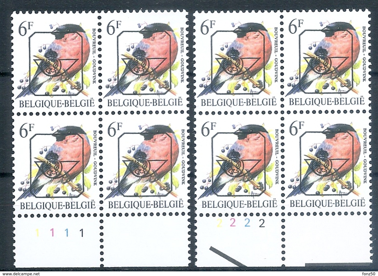 BELGIE * Buzin  PRE * Nr 828 P6a * Plaatnr 1+2 * Postfris Xx * WITTE GOM - Other & Unclassified