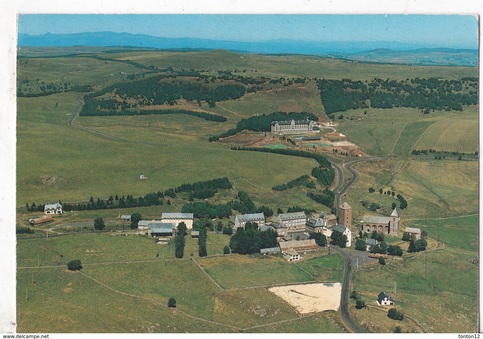 Carte Postale Vue Générale Aérienne Aubrac - Andere & Zonder Classificatie