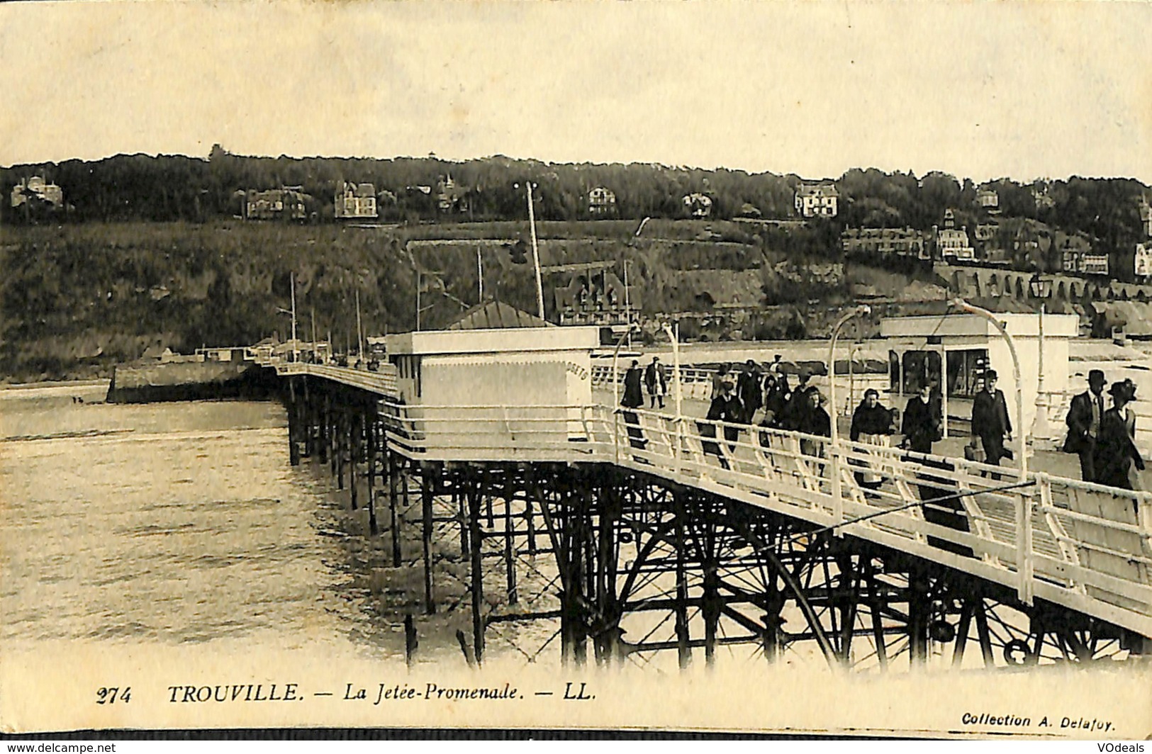 CPA - France - (14) Calvados - Trouville-Deauville - La Jetée Promenade - Trouville