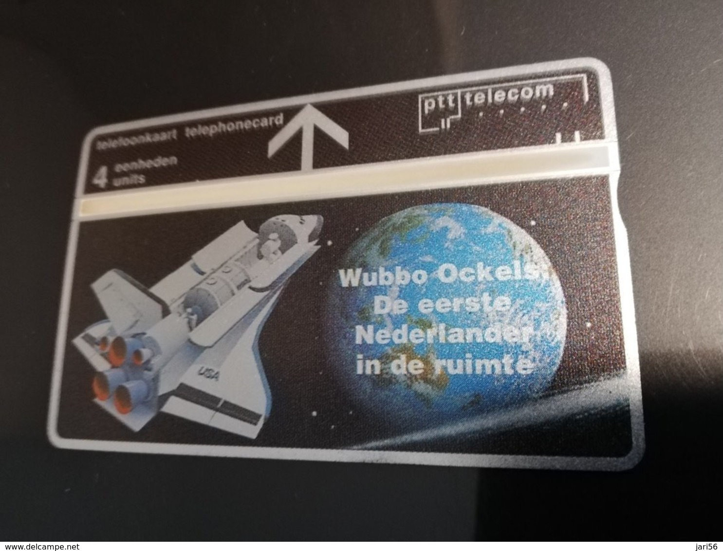 NETHERLANDS 1 CARD L&G R8  4 Units WUBBO OCKELS SPACE SHUTTLE  MINT  **178** - Privé