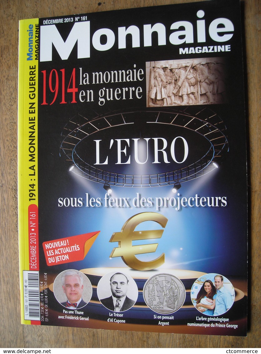 Monnaie Magazine  N° 161 Déc 2013 - Français