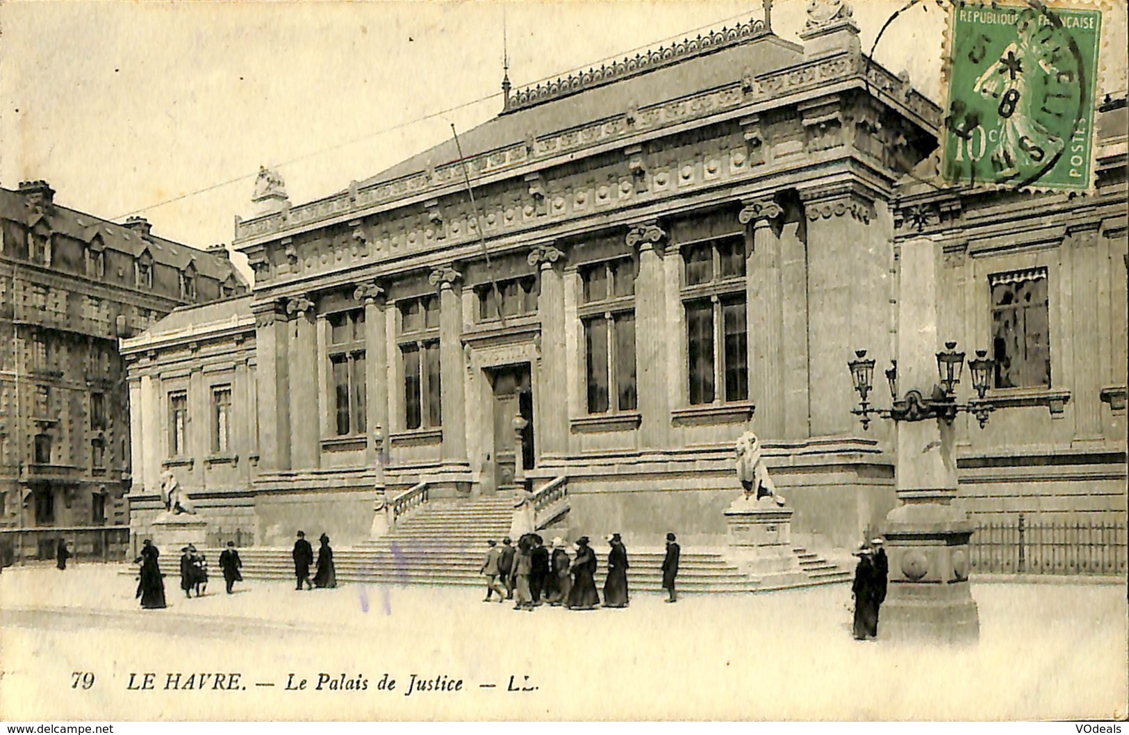 CPA - France - (76) Seine Maritime - Le Havre - Le Palais De Justice - Cap De La Hève