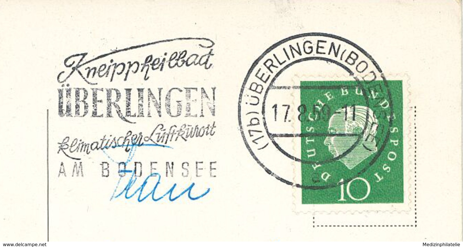 Kneipp-Heilbad Überlingen Bodensee 1959 - Theodor Heuss - Bäderwesen